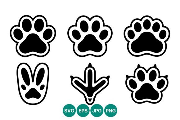 Animal Paw Prints Vector Set: A Designer's Guide to Tracks and Trails