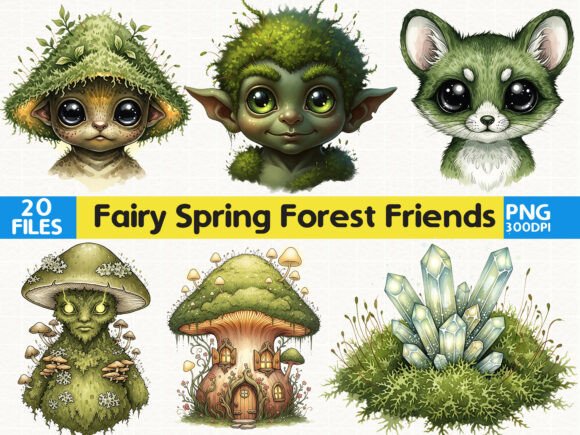 Fairy Forest Animal Bundle: Your Toolkit for Whimsical Design